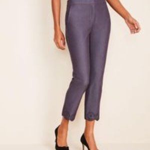 Ann Taylor The Ankle Pant Floral Detail